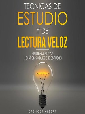 cover image of TECNICAS DE ESTUDIO Y DE LECTURA VELOZ